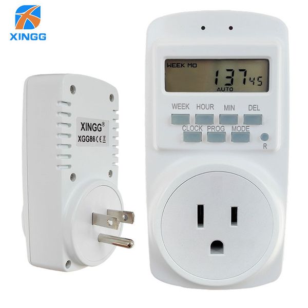 2 pieces american standard switch socket remote control electronic cycle timing socket 16a automatic power off intelligent household socket(
2 pieces american standard switch socket remote control electronic cycle timing socket 16a automatic power off intelligent household socket(