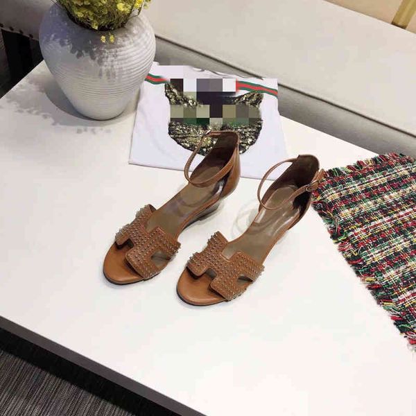 sandals 2022 luxury designer sandals wedge heel cover buckle rivet decoration pumps slides femme casual shoes leather catwalk ladies banquet, Black
sandals 2022 luxury designer sandals wedge heel cover buckle rivet decoration pumps slides femme casual shoes leather catwalk ladies banquet, Black