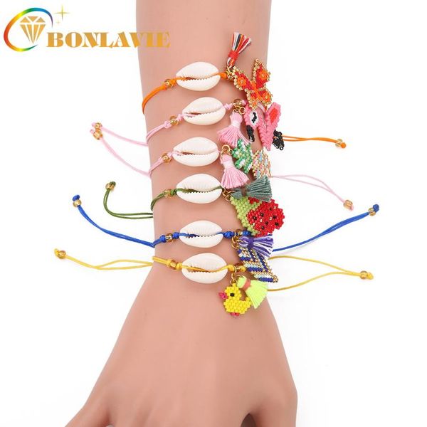 charm bracelets bonlavie tassel bracelet shell jewelry beads woven pineapple friendship rope, Golden;silver
charm bracelets bonlavie tassel bracelet shell jewelry beads woven pineapple friendship rope, Golden;silver