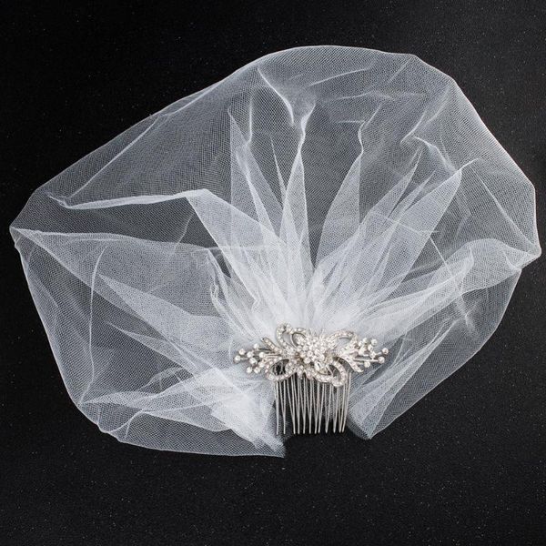 bridal veils peorchid vintage short wedding with comb bruids haardeco face veil beaded bling voile mariage cristal 2021, Black
bridal veils peorchid vintage short wedding with comb bruids haardeco face veil beaded bling voile mariage cristal 2021, Black