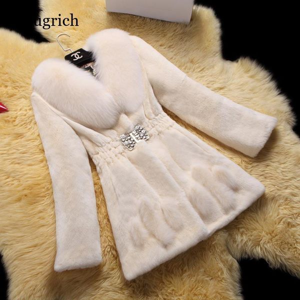 women's fur & faux coat women winter jacket artificial coats warm long fashion outerwear 2021, Black
women's fur & faux coat women winter jacket artificial coats warm long fashion outerwear 2021, Black