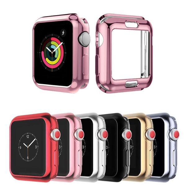 watch bands cover case 42mm 38mm soft silicone screen protector series 3 2 1 all-around ultra-thin, Black;brown
watch bands cover case 42mm 38mm soft silicone screen protector series 3 2 1 all-around ultra-thin, Black;brown
