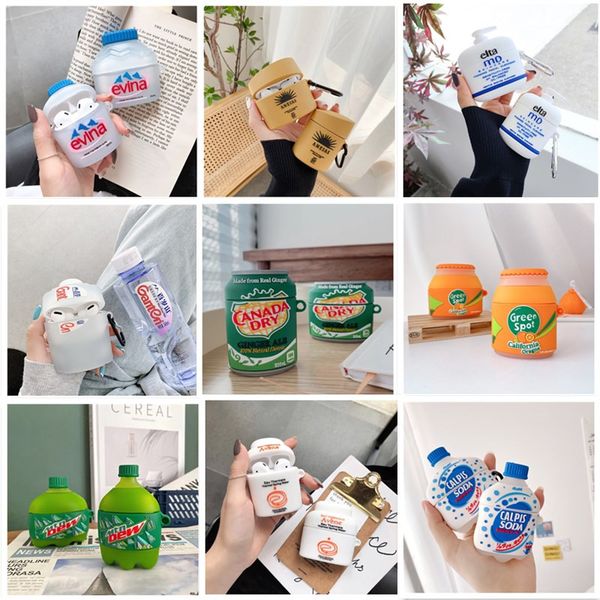natural evian mineral soda water wireless bluetooth earphone case for airpods pro 3 2 1 cute 3d bottle silicone luxury headset cover
natural evian mineral soda water wireless bluetooth earphone case for airpods pro 3 2 1 cute 3d bottle silicone luxury headset cover