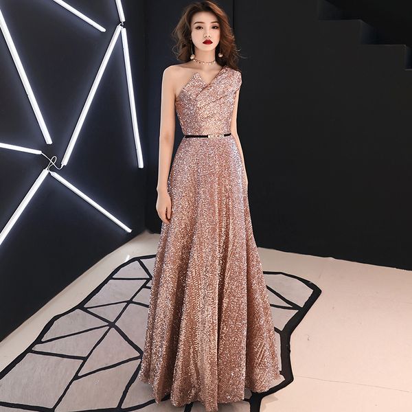 party dresses long evening sequin host shows female fashion banquet elegant black prom gala vestidos largos de fiesta g5k8, White;black
party dresses long evening sequin host shows female fashion banquet elegant black prom gala vestidos largos de fiesta g5k8, White;black