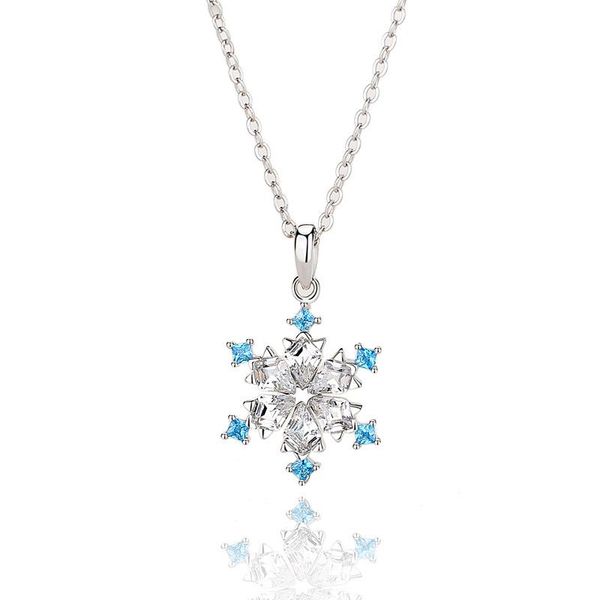 chains s925 snowflake necklace korean style mori clavicle chain niche light luxury temperament pendant christmas gift, Silver
chains s925 snowflake necklace korean style mori clavicle chain niche light luxury temperament pendant christmas gift, Silver