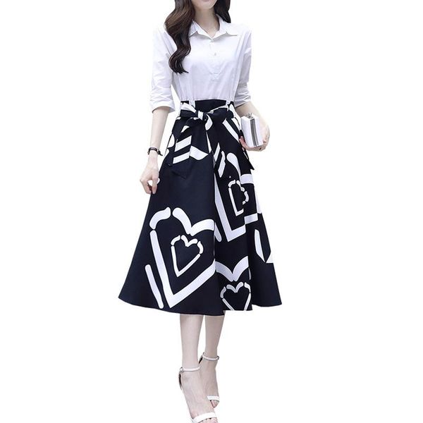 casual dresses women elegent office a-line dress three quarter sleeve spring autumn 2021 fashion vintage printing party vestidos, Black;gray
casual dresses women elegent office a-line dress three quarter sleeve spring autumn 2021 fashion vintage printing party vestidos, Black;gray