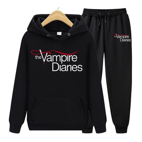 men's hoodies & sweatshirts the vampire diaries women/mens hodies+jogging pullovers hoodie women men casual hooded clothes unisex, Black
men's hoodies & sweatshirts the vampire diaries women/mens hodies+jogging pullovers hoodie women men casual hooded clothes unisex, Black