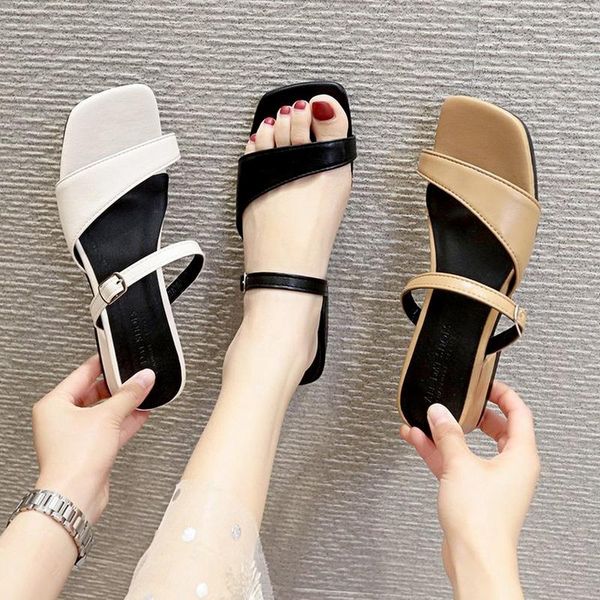 slippers women 2021 fish mouth one-word sandals and women's thick low heel slip-on shoes fs21s259, Black
slippers women 2021 fish mouth one-word sandals and women's thick low heel slip-on shoes fs21s259, Black