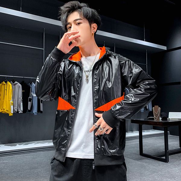 2021 new spring bomber casual women's solid with hood thin jacket outwear male plus size vbcl, Black;brown
2021 new spring bomber casual women's solid with hood thin jacket outwear male plus size vbcl, Black;brown