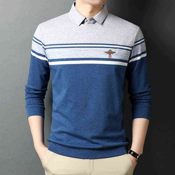 spring fake two long sleeve men's casual stripe t-shirts thin autumn and winter cotton t-bottoms, White;black
spring fake two long sleeve men's casual stripe t-shirts thin autumn and winter cotton t-bottoms, White;black