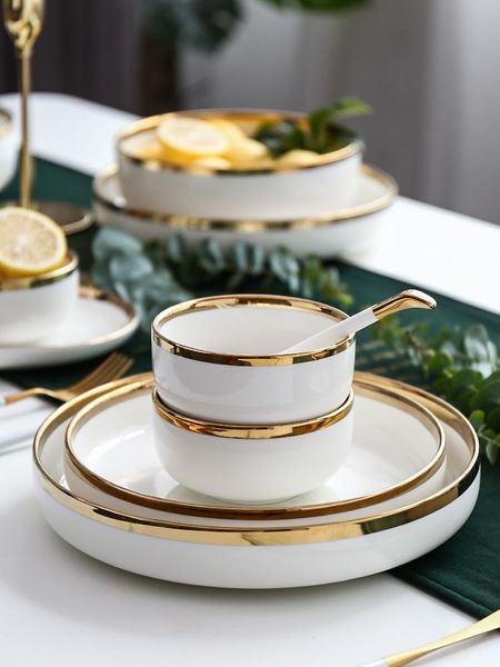 dishes & plates ceramic bowl and dish set creative personality household tableware rice soup noodles steak plate vajilla de porcelana
dishes & plates ceramic bowl and dish set creative personality household tableware rice soup noodles steak plate vajilla de porcelana