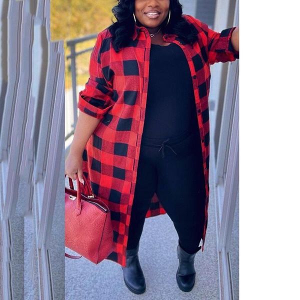 women's trench coats 4xl 5xl plus size red plaid open stitch outwears turn down collar full sleeve autumn fall 2022 long jackets & larg, Tan;black
women's trench coats 4xl 5xl plus size red plaid open stitch outwears turn down collar full sleeve autumn fall 2022 long jackets & larg, Tan;black
