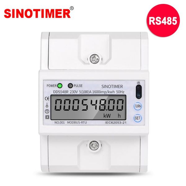 counters sinotimer dds548r rs485 5-100a 230v ac single phase din rail lcd electronic digital display kwh meter kilowahour sale
counters sinotimer dds548r rs485 5-100a 230v ac single phase din rail lcd electronic digital display kwh meter kilowahour sale