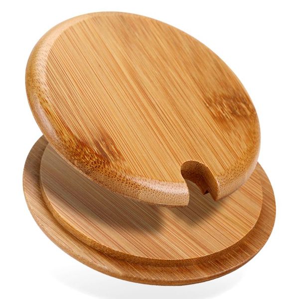 kitchen storage & organization cup accessories natural lid bamboo crafts for glass jars wood color tableware accessory with spoon hole canni
kitchen storage & organization cup accessories natural lid bamboo crafts for glass jars wood color tableware accessory with spoon hole canni