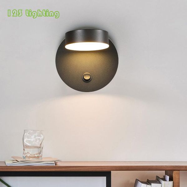 nordic rotation round led wall lights with switch bedroom bedside living room wall sconce surface mount atmosphere light fixture
nordic rotation round led wall lights with switch bedroom bedside living room wall sconce surface mount atmosphere light fixture