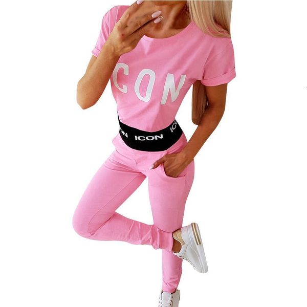 summer tracksuit 2pcs women set casual letter print t shirt +jogger elastic pant 2 pieces sets women clothing suits female, Gray
summer tracksuit 2pcs women set casual letter print t shirt +jogger elastic pant 2 pieces sets women clothing suits female, Gray