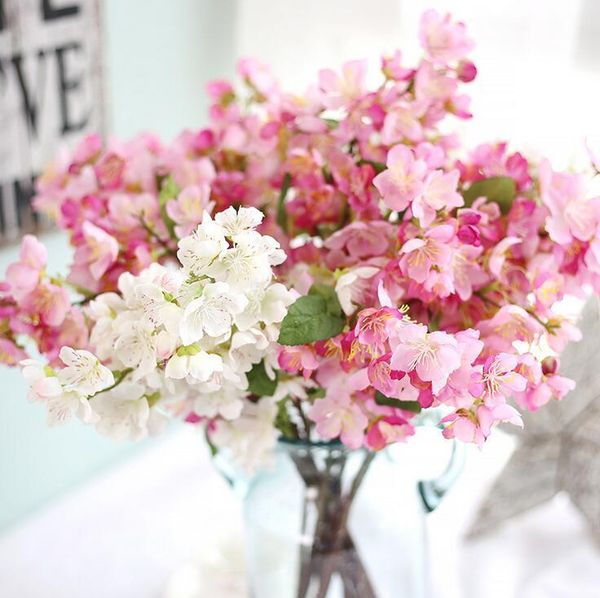 party decoration artificial sakura cherry blossom simulation plum flowers hand bouquet home wedding sf101
party decoration artificial sakura cherry blossom simulation plum flowers hand bouquet home wedding sf101