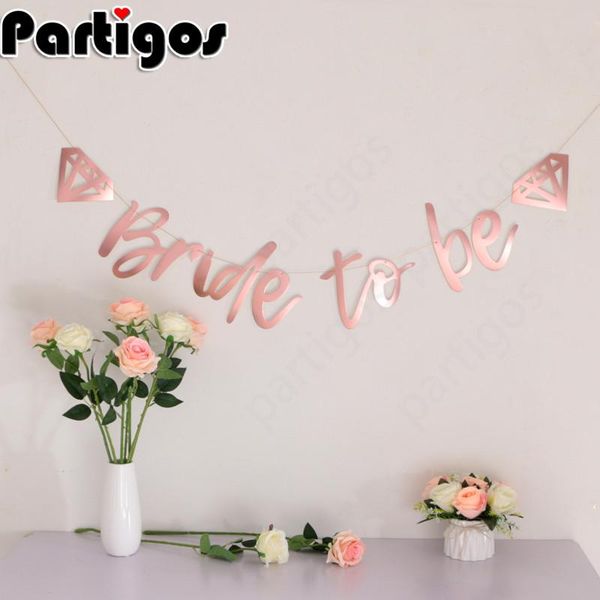 party decoration 1pc bride to be banner rose gold sliver flags for bachelorette hen bridal shower engagement wedding
party decoration 1pc bride to be banner rose gold sliver flags for bachelorette hen bridal shower engagement wedding