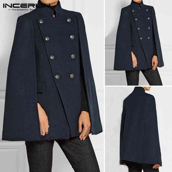 mens stand collar solid color coats double breasted cloak cape incerun hombre pockets poncho winter leisure windbreakers s-5xl 7, Tan;black
mens stand collar solid color coats double breasted cloak cape incerun hombre pockets poncho winter leisure windbreakers s-5xl 7, Tan;black