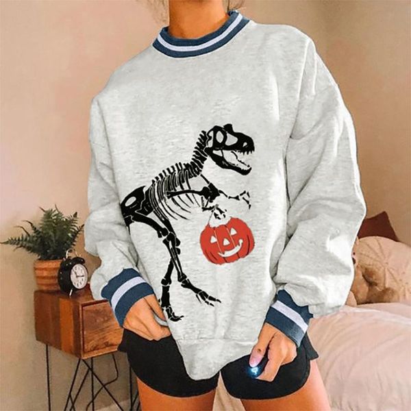 women's hoodies & sweatshirts crewneck sweatshirt casual long sleeve sweater autumn fashion halloween skull pumpkin print pullover, Black
women's hoodies & sweatshirts crewneck sweatshirt casual long sleeve sweater autumn fashion halloween skull pumpkin print pullover, Black