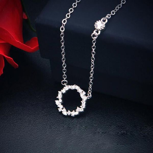 pendant necklace for women girl simple trendy circle zircon silver color wedding choker collarbone chain fashion jewelry kbn293
pendant necklace for women girl simple trendy circle zircon silver color wedding choker collarbone chain fashion jewelry kbn293