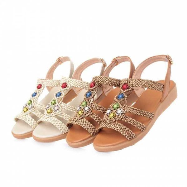 slippers japan and south korea station summer sandals female hand-woven beaded beach shoes soft bottom flat tendon mother, Black
slippers japan and south korea station summer sandals female hand-woven beaded beach shoes soft bottom flat tendon mother, Black