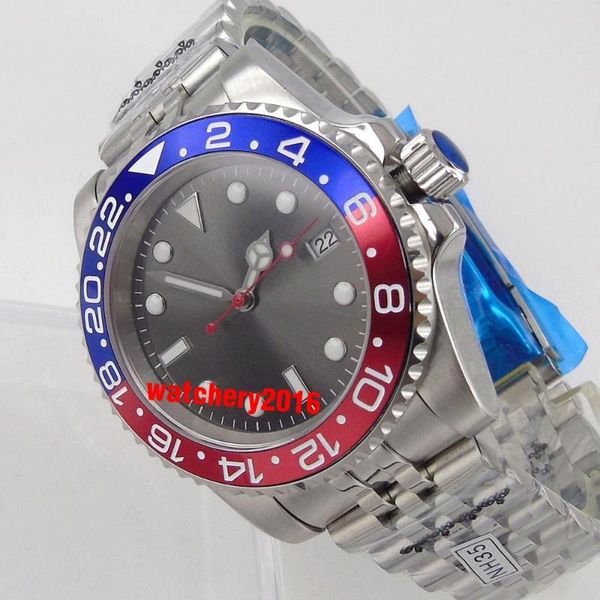 wristwatches bliger 40mm gray face sapphire men's automatic watch japan nh35/miyota 8215 movement date jubilee bracelet red&blue alloy, Slivery;brown
wristwatches bliger 40mm gray face sapphire men's automatic watch japan nh35/miyota 8215 movement date jubilee bracelet red&blue alloy, Slivery;brown