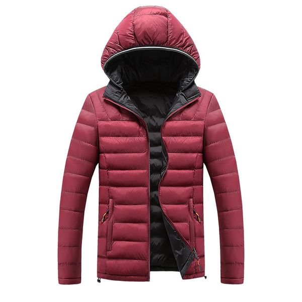 men double-sided down coats wholesale fashion trend warm thicken parker hooded puffer jacket designer winter male casual bread puff jackets, Black
men double-sided down coats wholesale fashion trend warm thicken parker hooded puffer jacket designer winter male casual bread puff jackets, Black
