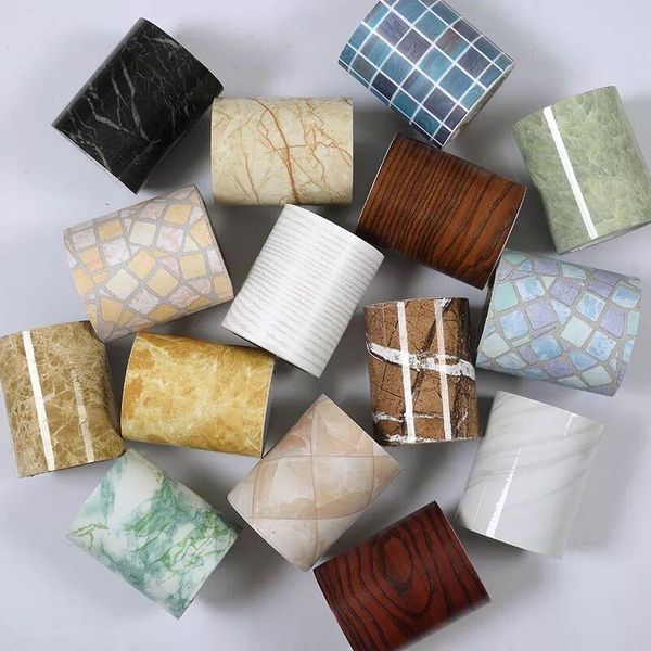 wallpapers 10m waterproof waist line pvc wall sticker for bathroom kitchen tiles self adhesive border wood stickers
wallpapers 10m waterproof waist line pvc wall sticker for bathroom kitchen tiles self adhesive border wood stickers