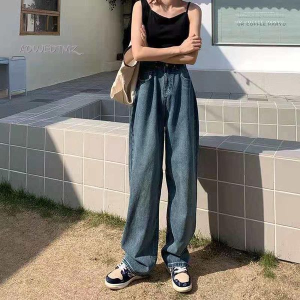 women's jeans aowdtmz 2021 high waist clothes wide leg denim blue streetwear retro quality fashion harajuku straight pants
women's jeans aowdtmz 2021 high waist clothes wide leg denim blue streetwear retro quality fashion harajuku straight pants