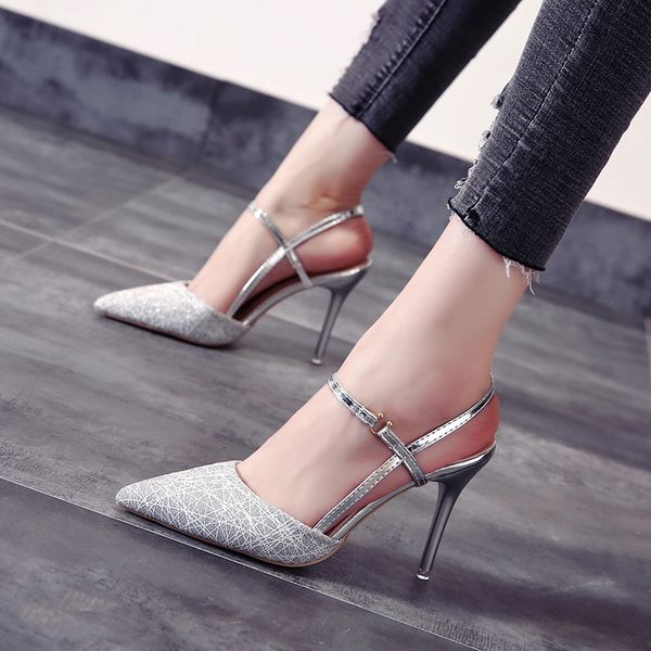 summer women sandals super high heels wedding shoes slingbacks pumps woman dress shoes silver bridal shoes zapatos mujer n7824dress, Black
summer women sandals super high heels wedding shoes slingbacks pumps woman dress shoes silver bridal shoes zapatos mujer n7824dress, Black