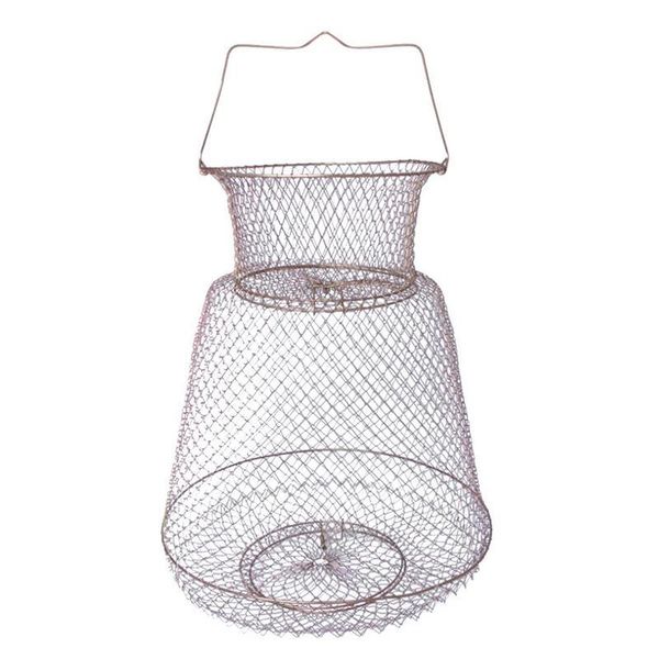 fishing accessories foldable metal steel wire fish lobster mesh net prawn crab cage trap accessory
fishing accessories foldable metal steel wire fish lobster mesh net prawn crab cage trap accessory