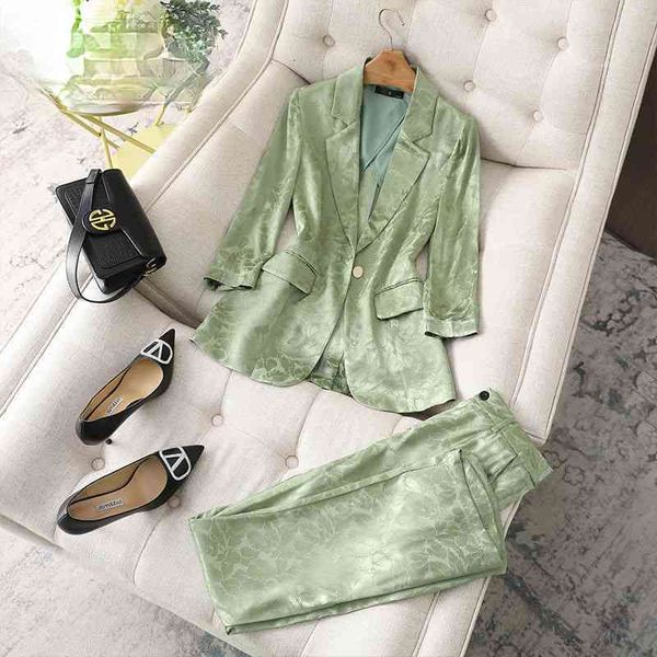 women's two piece pants women spring satin suits female business work uniform blazer and trousers ladies office lady sets y242 vyqy, White
women's two piece pants women spring satin suits female business work uniform blazer and trousers ladies office lady sets y242 vyqy, White