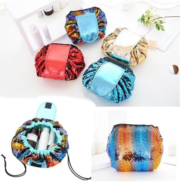 storage bag fashion women large-capacity cosmetic bags portable lazy makeup drawstring bag sequin storage organizer
storage bag fashion women large-capacity cosmetic bags portable lazy makeup drawstring bag sequin storage organizer