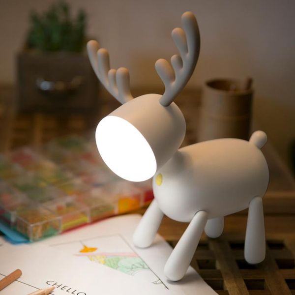 creative usb rechargeable silicone night light cute elk design led table lamp for bathroom bedroom table light night lamp
creative usb rechargeable silicone night light cute elk design led table lamp for bathroom bedroom table light night lamp