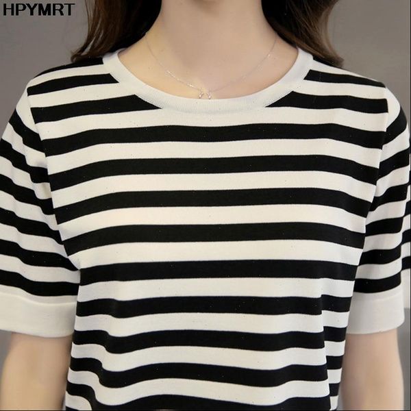 new summer hipster large size t shirt women tide korean version of the fashion bottoming tshirt striped t shirt female clothes, White
new summer hipster large size t shirt women tide korean version of the fashion bottoming tshirt striped t shirt female clothes, White