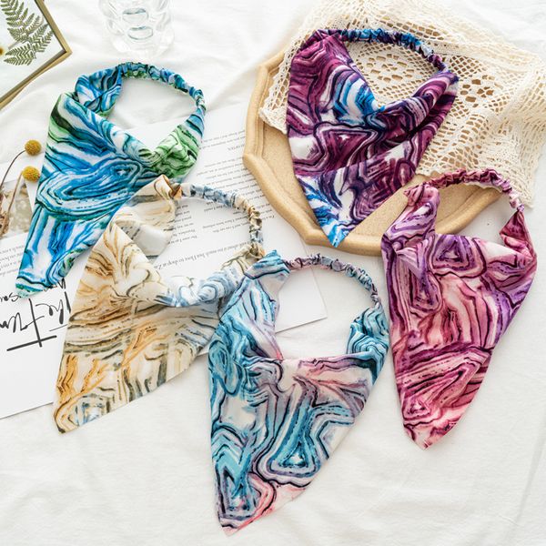 colorful tie-dyed scrunchies triangle bandanas hairband women hair scarf elastic hair bands headband fashion hair accessories, Silver
colorful tie-dyed scrunchies triangle bandanas hairband women hair scarf elastic hair bands headband fashion hair accessories, Silver