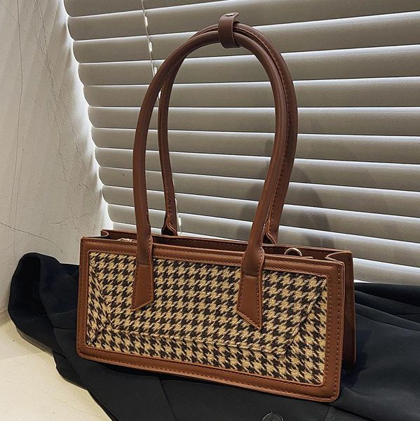 evening bags brand designer houndstooth women's shoulder bag fashion simple handbag small square crossbody
evening bags brand designer houndstooth women's shoulder bag fashion simple handbag small square crossbody