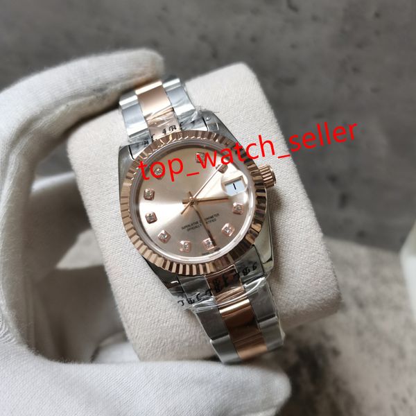 wristwatches 31mm rose gold color dial automatic movement diamond watches mechanical sport women womens watch watches, Slivery;brown
wristwatches 31mm rose gold color dial automatic movement diamond watches mechanical sport women womens watch watches, Slivery;brown