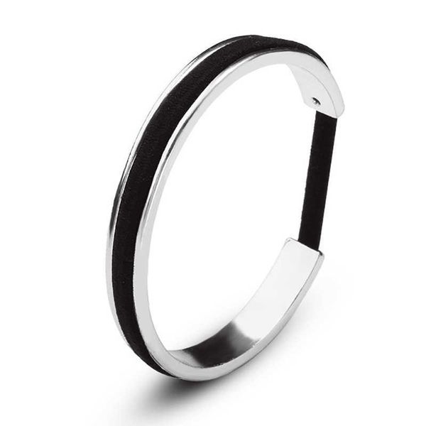 black hair tie bracelets rose gold color silver color open cuff bangles for women men jewelry hand accessories adjustable q0719
black hair tie bracelets rose gold color silver color open cuff bangles for women men jewelry hand accessories adjustable q0719
