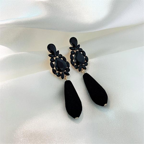 dangle & chandelier 2021 korea design fashion jewelry black water drop resin crystal earrings upscale party for women gift, Silver
dangle & chandelier 2021 korea design fashion jewelry black water drop resin crystal earrings upscale party for women gift, Silver