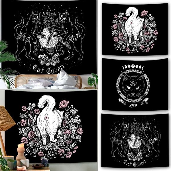 tapestries ffo baphomet cat mysterious divination witchcraft tapestry hippie totem tarot wall hanging blankets
tapestries ffo baphomet cat mysterious divination witchcraft tapestry hippie totem tarot wall hanging blankets