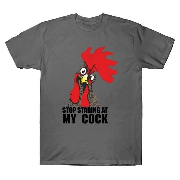 2021 sstaring at my cock men's t shirt funny rude offensive chicken lover gift cotton tee, White;black
2021 sstaring at my cock men's t shirt funny rude offensive chicken lover gift cotton tee, White;black