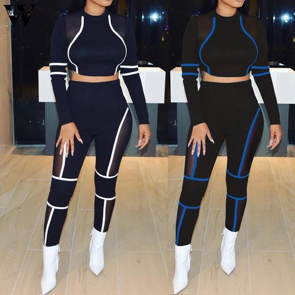womail tracksuit women autumn fashion 2 piece set female mesh long sleeve sets o neck multicolor sports suit+long pants suit 82, Gray
womail tracksuit women autumn fashion 2 piece set female mesh long sleeve sets o neck multicolor sports suit+long pants suit 82, Gray