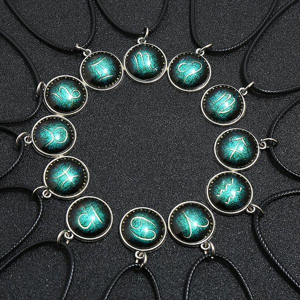 pendant necklaces fashion 2021 the luminous 12 constellation necklace simple student fresh long couple pendants, Silver
pendant necklaces fashion 2021 the luminous 12 constellation necklace simple student fresh long couple pendants, Silver