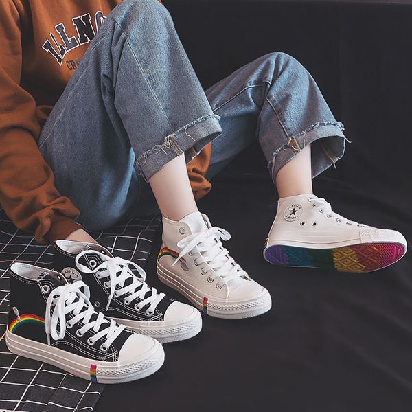 womens fashion 2020 vulcanized shoes woman sneakers new rainbow retro canvas shoes flat fashion comfortable high shoes women
womens fashion 2020 vulcanized shoes woman sneakers new rainbow retro canvas shoes flat fashion comfortable high shoes women