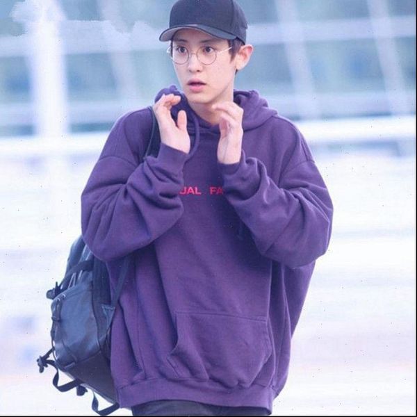 kpop exo chanyeol cap hoodie sweatershirt airport fashion vixx ravi purple, Black 
kpop exo chanyeol cap hoodie sweatershirt airport fashion vixx ravi purple, Black