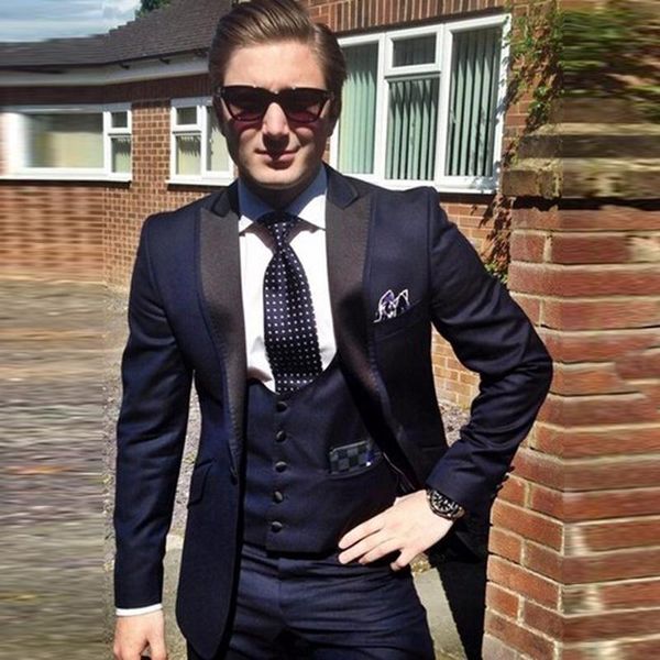 men's suits & blazers 3 piece groom tuxedo for wedding navy blue slim fit men formal male fashion costume jacket vest with pants 2021, White;black
men's suits & blazers 3 piece groom tuxedo for wedding navy blue slim fit men formal male fashion costume jacket vest with pants 2021, White;black