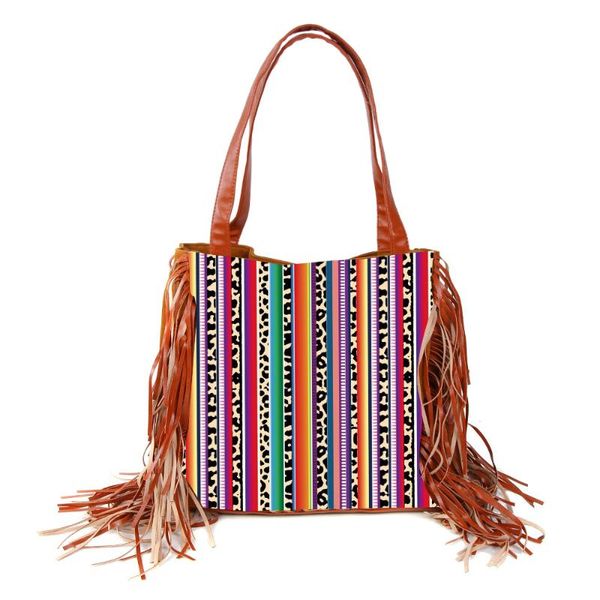 bag parts & accessories tote rainbow canvas leopard handbag borsa a mano print fringe handbags for women, Black
bag parts & accessories tote rainbow canvas leopard handbag borsa a mano print fringe handbags for women, Black