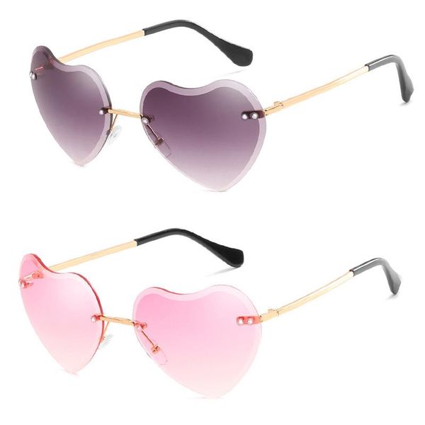 sunglasses fashion frameless heart shaped women female sun glasses pink purple blue lens decorative eyewear, White;black
sunglasses fashion frameless heart shaped women female sun glasses pink purple blue lens decorative eyewear, White;black